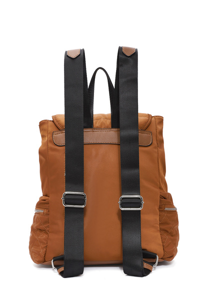 Derimod Women's Cinnamon Fabric Backpack 24Wbd25746F