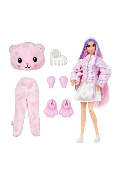 Barbie Cutie Reveal Bebekler Sevimli Kostümler Serisi - Ayıcık Hkr02-hkr04