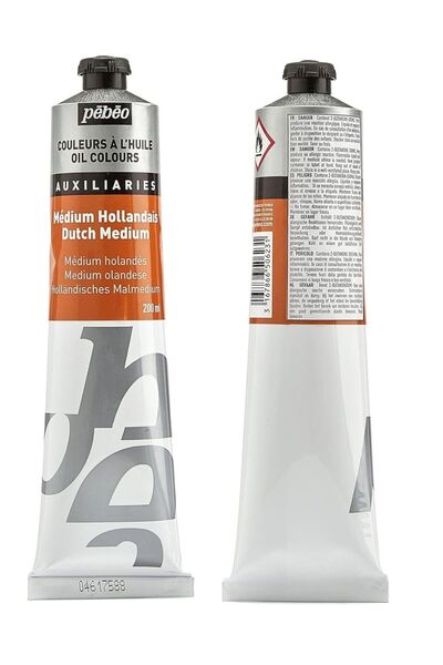 Pebeo Dutch Medium Şeffaf İmpasto Hollanda Parlak Medyum 200ml Tüp