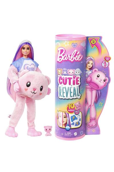 Barbie Cutie Reveal Bebekler Sevimli Kostümler Serisi - Ayıcık Hkr02-hkr04