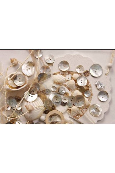 Özlü mert tekstil Γνήσιο φυσικό κουμπί Mother of Pearl (16 μεγέθη) (50 ΤΕΜ)