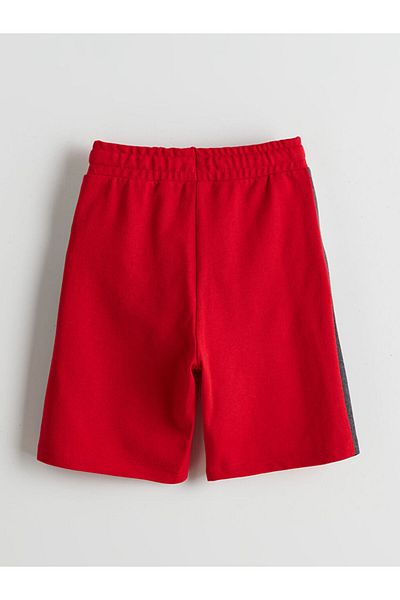 LC Waikiki Lcw Eco Red Elastic Waist Boy Shorts