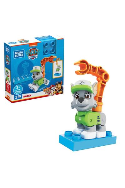 mattel Mega Bloks Paw Patrol Karakter Figürleri Rocky