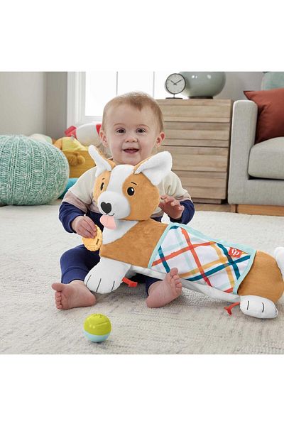 FISHER PRICE Pernă de relaxare pentru cățeluși 3 în 1 Hjw10
