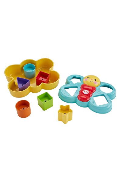 FISHER PRICE Şekil Eşleştirme Arkadaşı Kelebek 6 Bloklu Şekil Eşleştirme Oyunu Cdc22