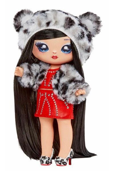 GIOCHI PREZIOSI Surprise 2 in 1 - Cozy Leona White and Snow Leopard Doll 119364