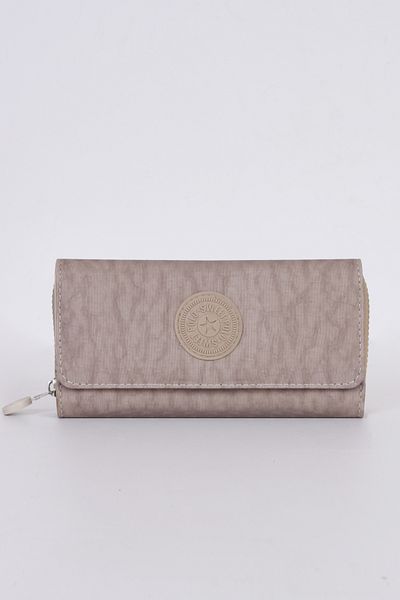 MILANOFOX Crinkle Fabric Functional Women's Wallet - Snap Closure, Zippered Multi-Compartment Card Holder Accessory