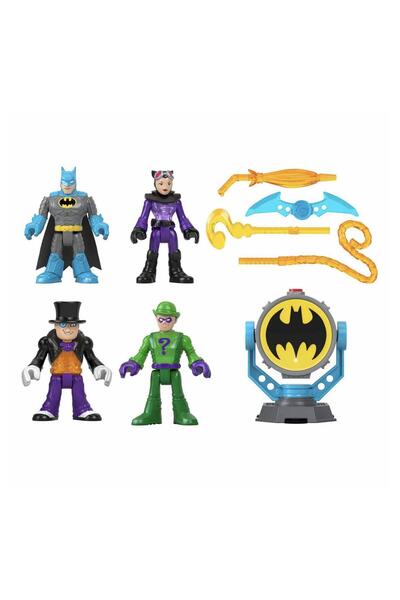 Imaginext Fisher-Price Imaginext DC Super Friends Bat Tech Bat Signal Figür Seti HFD47