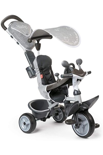Smoby Baby Driver Comfort 3'ü1 Arada Bisiklet Seti - Gri 741502