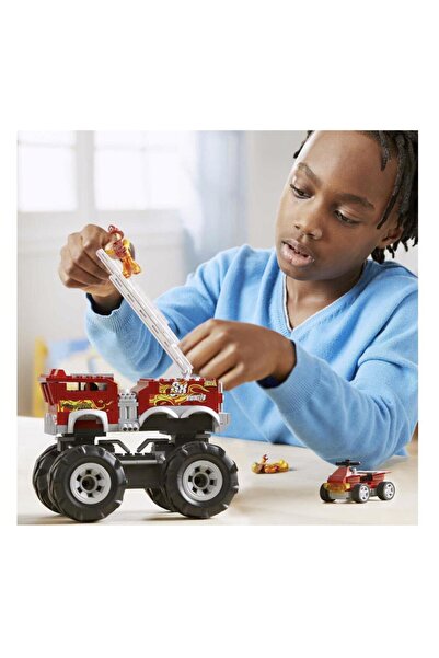 HOT WHEELS MEGA Hot Wheels® HW 5-Alarm™ Monster Truck İtfaiye Aracı | HHD19