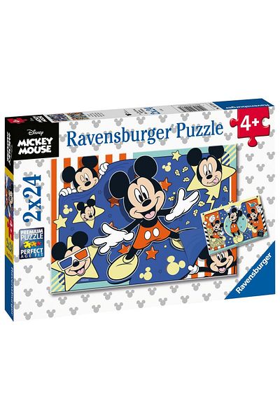 RAVENSBURGER 2x24 قطعة لغز فيلم والت ديزني055784