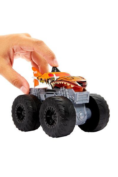 HOT WHEELS Hot Wheels Monster Trucks Roarin' Wreckers Tiger Shark HDX62