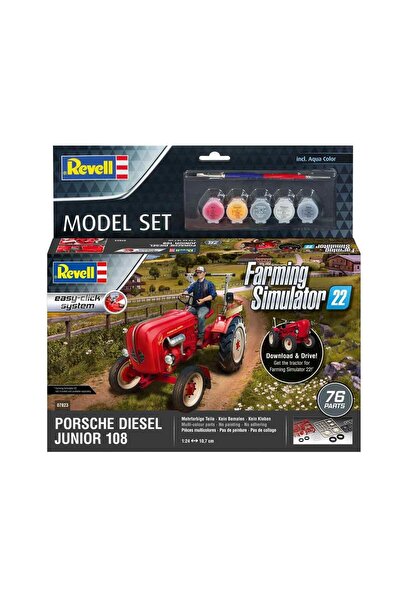 REVELL Maket Model Set Junior 108 - Farming Simulator Edition 67823
