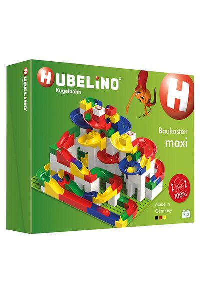 Hubelino مجموعة بناء المكعبات الكبيرة Marble Run (213 قطعة)420572