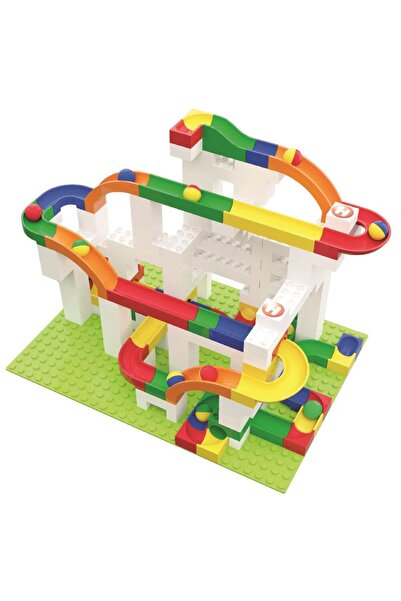 Hubelino Marble Run Children's Toy - Slide Extension (12 PIECES)