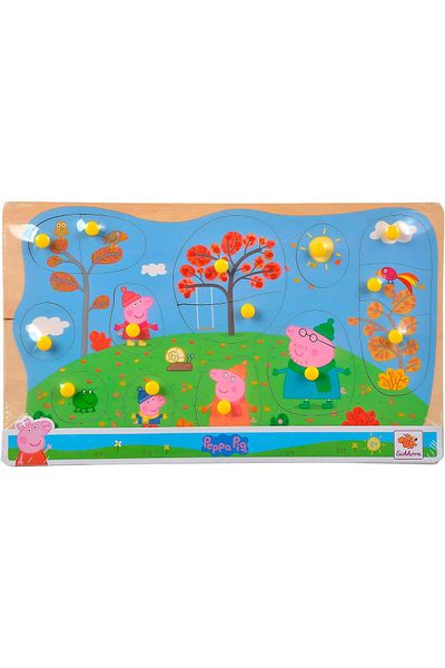 Simba Eichhorn Peppa Pig Pin Puzzle - Autumn109265710