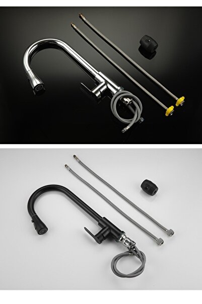 FLEKO Kitchen Faucet Inox 304 Sprayed