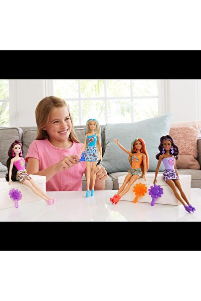 Barbie Color Reveal Renk Değiştiren Barbie Gökkuşağı Serisi Sürpriz Paket HRK06