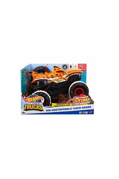 HOT WHEELS Monster Trucks Durdurulamaz Tiger Shark Hgv87