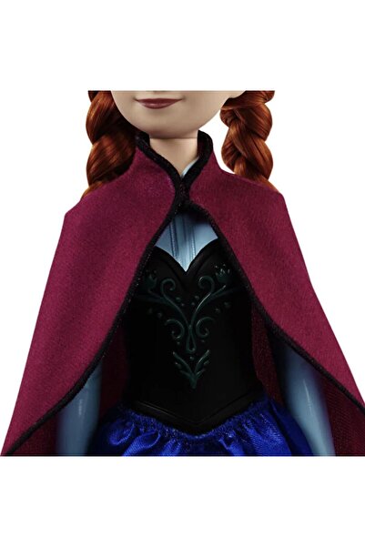 Disney Frozen Mattel Disney Karlar Ülkesi Anna Bebek ve aksesuarlar, filmden esinlenen oyuncak HLW49