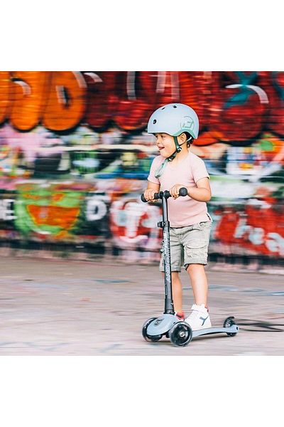 SCOOT AND RIDE Petrol Blue Child Helmet - S/M, 190605 -96369