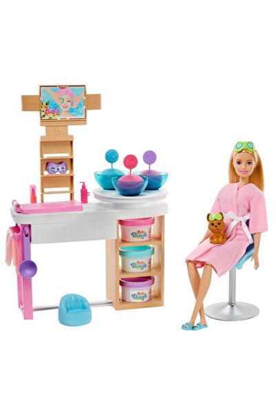 Barbie ® Wellness - Yüz Bakımı Yapıyor Oyun Seti | GJR84