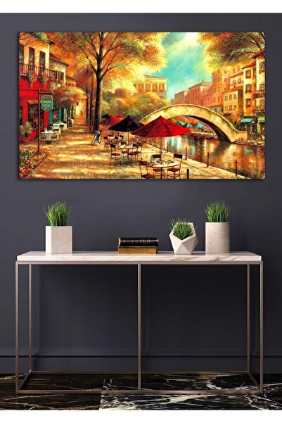 BiTablom Manzara Resimleri Duvar Dekorasyon Kanvas Tablo