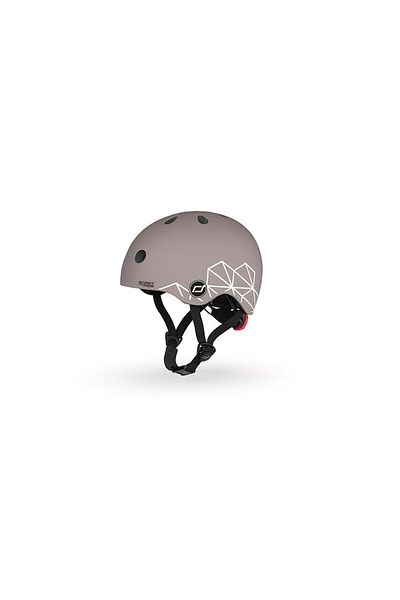SCOOT AND RIDE Lifestyle Baby Helmet Xxs-s Brown Lines181206-96563