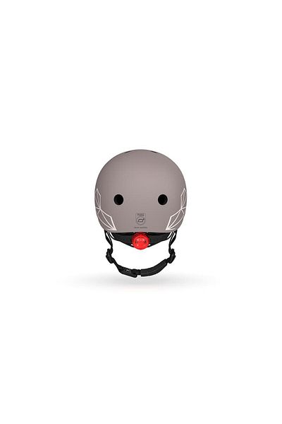 SCOOT AND RIDE Lifestyle Baby Helmet Xxs-s Brown Lines181206-96563