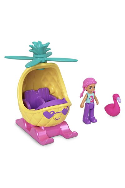 mattel Polly Pocket'ın Muhteşem Araçları Oyun Setleri Hkv55-hkv61
