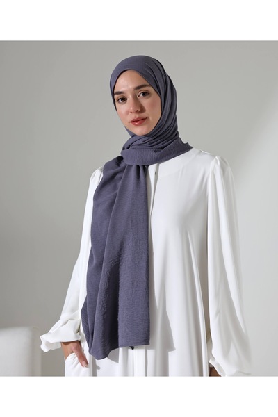 Berel Moda Kaymaz Jazz Şal Gri