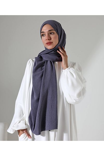 Berel Moda Γκρι τζαζ σάλι
