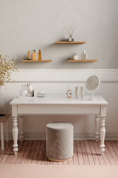 yankı-byeg رف حائط طائر من خشب البلوط الياقوت MDF مقاس 30 سم، 3 قطع، رف كتب مخفي