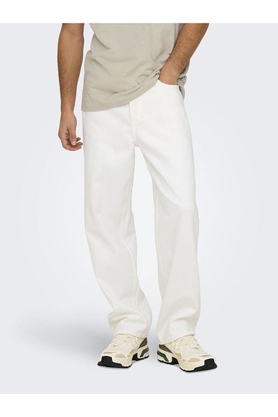 Only & Sons Locker geschnitten ONSFADE Mittlere Taille Locker geschnitten Jeans