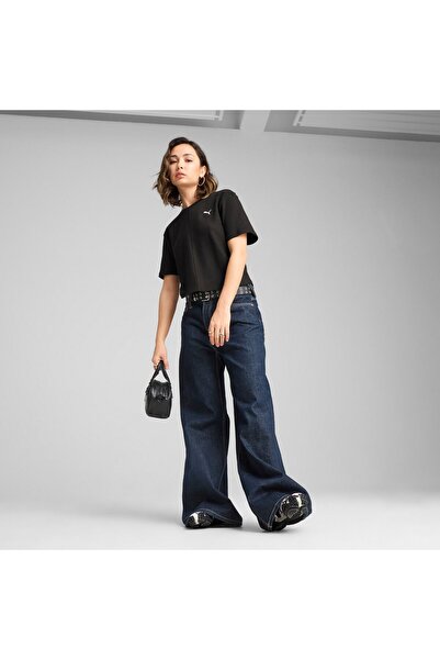 Puma GARDEROBE ESS Tricou cu nervuri cu croială largă pentru femei