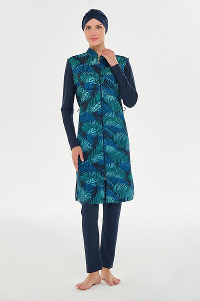 ROZAMAY Vivien-Battal Long Sleeve Hijab Swimsuit 3301-P