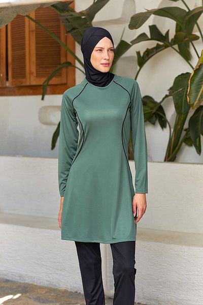 ROZAMAY Hila μακρυμάνικο μαγιό Hijab 3130
