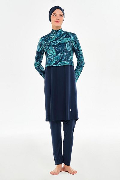 ROZAMAY Long Sleeve Mary, 3121 Model Hijab and Swimsuit