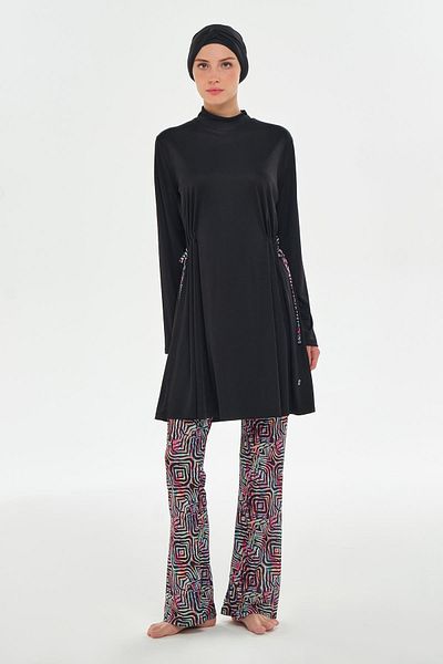 ROZAMAY Long Sleeve Hijab Swimsuit