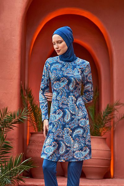 ROZAMAY Iris Long Sleeve Hijab Swimsuit 3110
