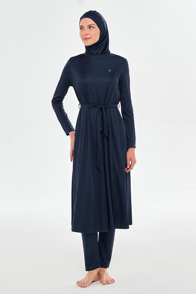 ROZAMAY Venesse Long Sleeve Oversize Hijab Swimsuit 3133-P