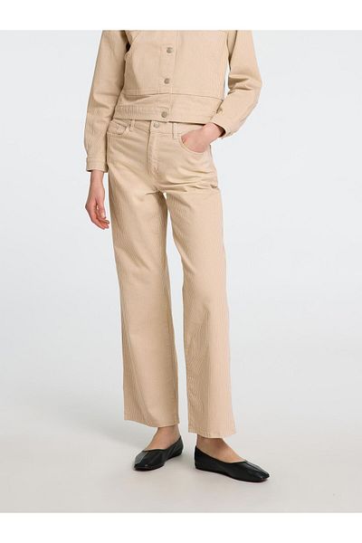 Selected Femme Wide Fit Jeans High Waist