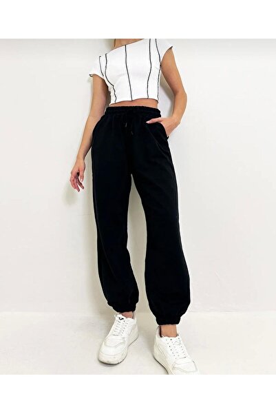 UYN SPORT Ελαστικό πόδι ψηλόμεσο - Jogger Sweatpants