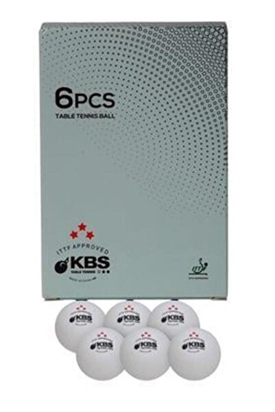 KBS 6 Pro Ball Ittf Onaylı Masa Tenisi Maç Topu