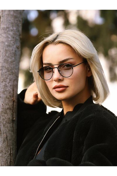 TomyHelf Damla Design Green Frame Green Glass Unisex Sunglasses