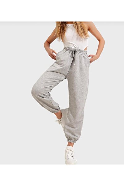 UYN SPORT Ελαστικό πόδι ψηλόμεσο - Jogger Sweatpants
