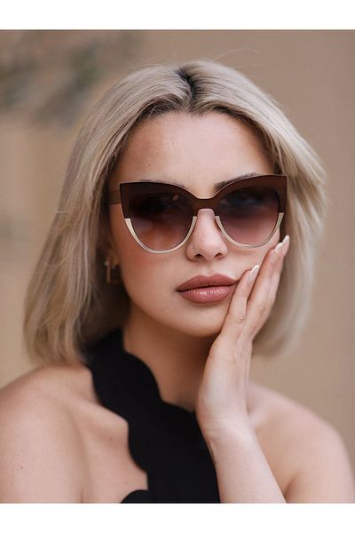 TomyHelf Cat Eye Black Women's Sunglasses Ae1779c10b2969