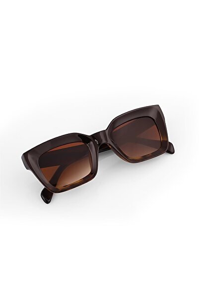 TomyHelf Rectangular Leopard Women's Sunglasses