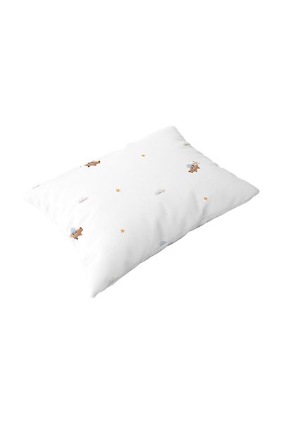 Casadora Baby Happy Tony 100% Cotton Combed Baby Pillow Case - 35X45 cm