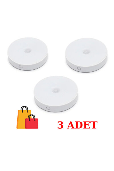 Cata CT-5180 Sensörlü Mıknatıslı LED 3 ADET  Armatür Yeni Tasarım